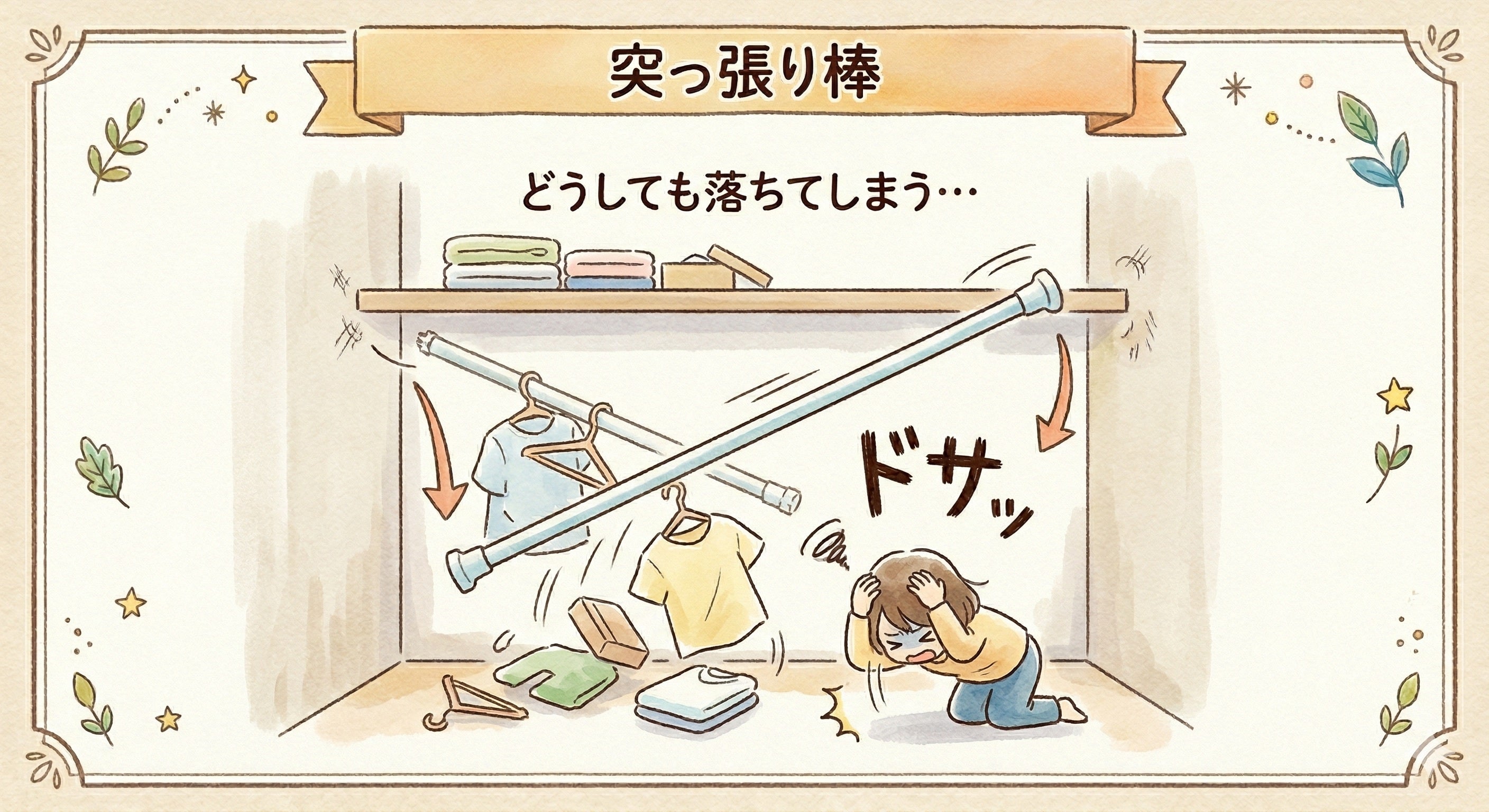 突っ張り棒がすぐ落ちる人へ。自衛隊が“正しい付け方”を動画で紹介、「めっちゃ助かる」と話題