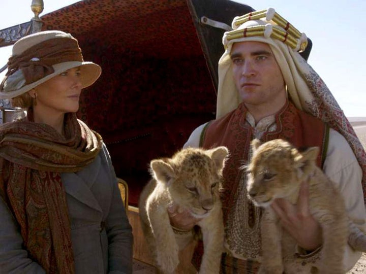 Nicole Kidman and Robert Pattinson in Queen Of The Desert