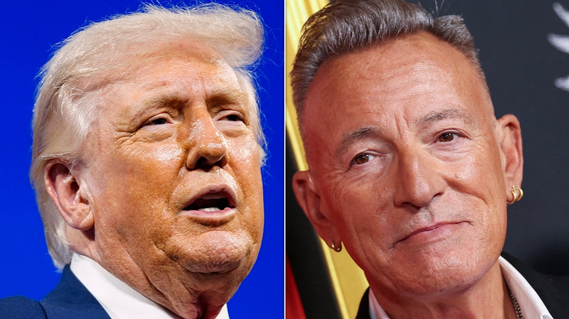 Bruce Springsteen Skin Color Donald Trump Lobs Brazen Dig About Bruce Springsteen's Skin | HuffPost Life