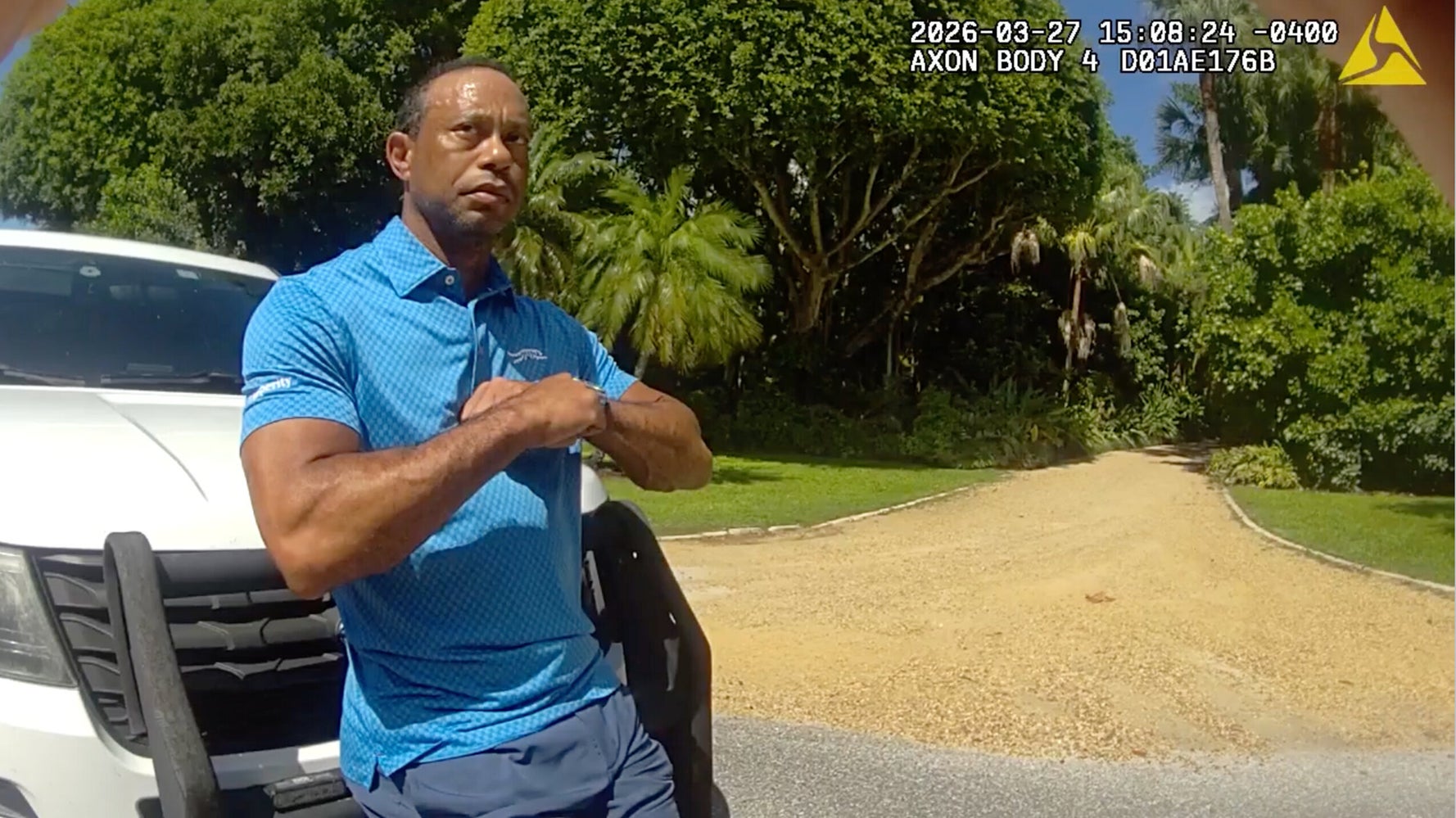 Tiger Woods Tells Deputy He Called ‘The President’ Before Arrest, Video Shows