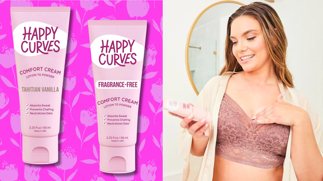 Under-Boob Sweat And Chafing Season Is Coming — This $10 Powder Lotion Could Help