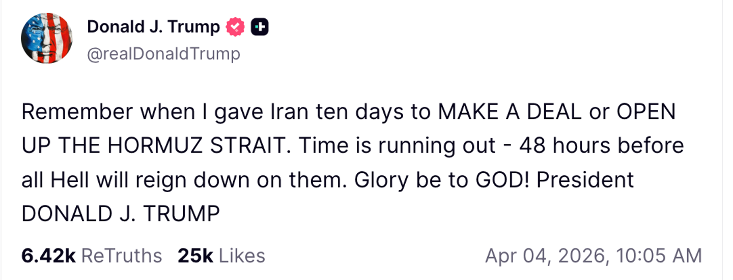 Trump Warns 'All Hell' If Iran Won't Open Strait Of Hormuz | HuffPost ...