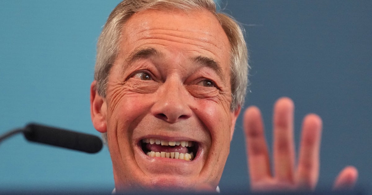 Blow For Nigel Farage As Reform UK Slump In New Election Polling