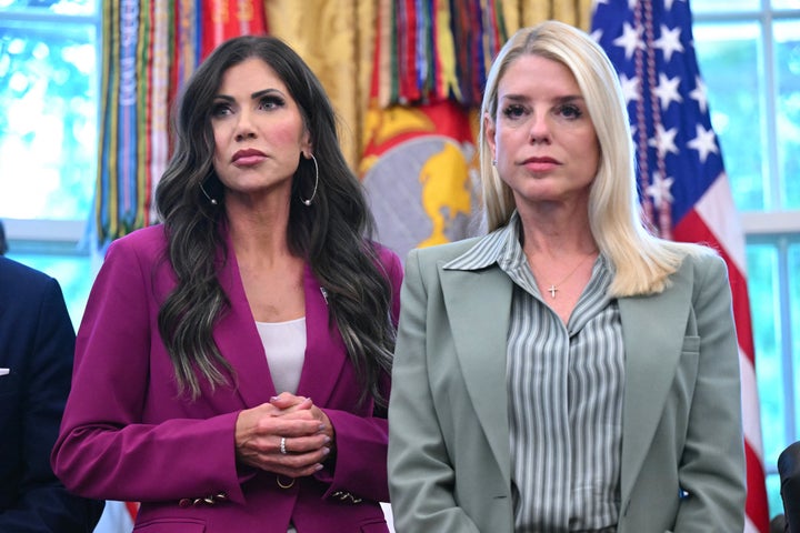 Former Homeland Security Secretary Kristi Noem and former Attorney General Pam Bondi were the first two major Cabinet members fired in Donald Trump's second term.