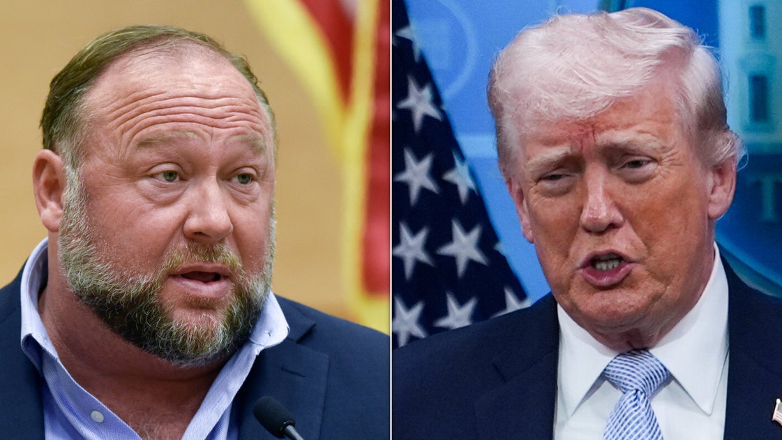 Alex Jones Calls For Trump's Removal Using 25th Amendment