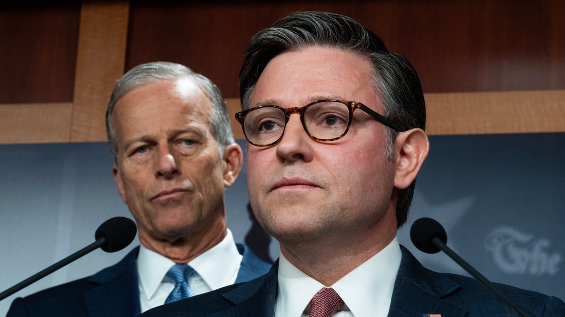 Mike Johnson, John Thune Silent On Trump's Threat To Destroy 'Whole Civilization'