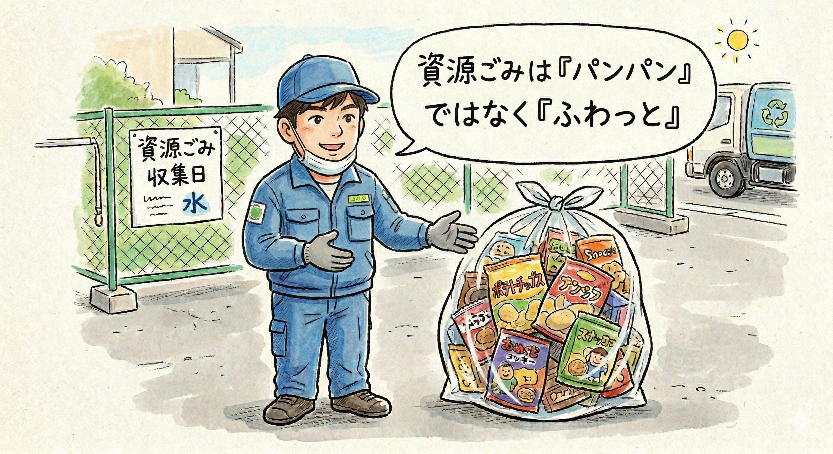 プラごみを“ぎゅうぎゅう”に詰めて出してない？実はNG行動だった…その理由とは