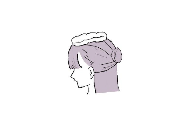 ドライヤーのノズルは外しておく