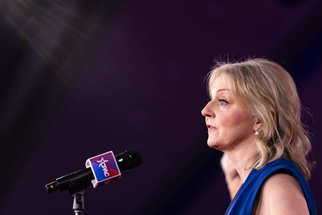 Liz Truss at the Conservative Political Action Conference in Dallas last month.