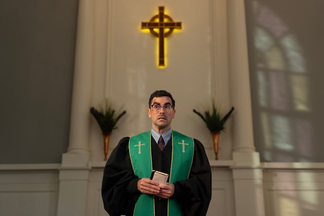 Dan Levy in his new Netflix series Big Mistakes