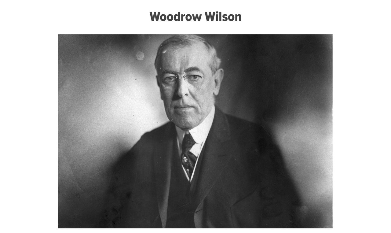 President Woodrow Wilson had already suffered multiple strokes before his most serious one in 1919, which left him incapacitated.