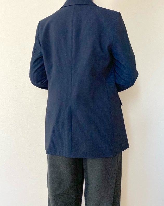 ユニクロ「ダブルジャケット／ストライプ」