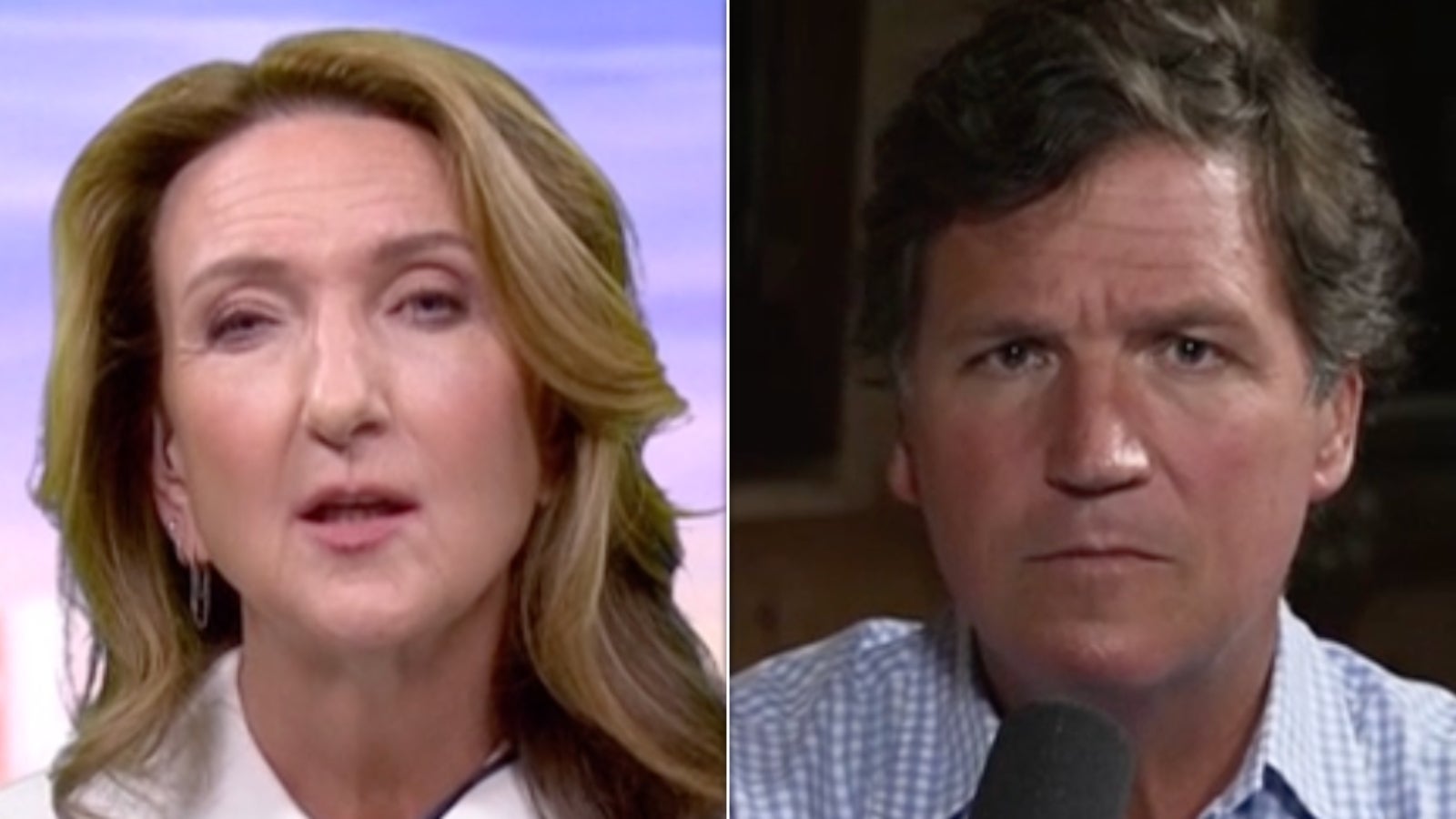 'That Is Not True': Victoria Derbyshire Slaps Down Tucker Carlson's UK Free Speech Claim