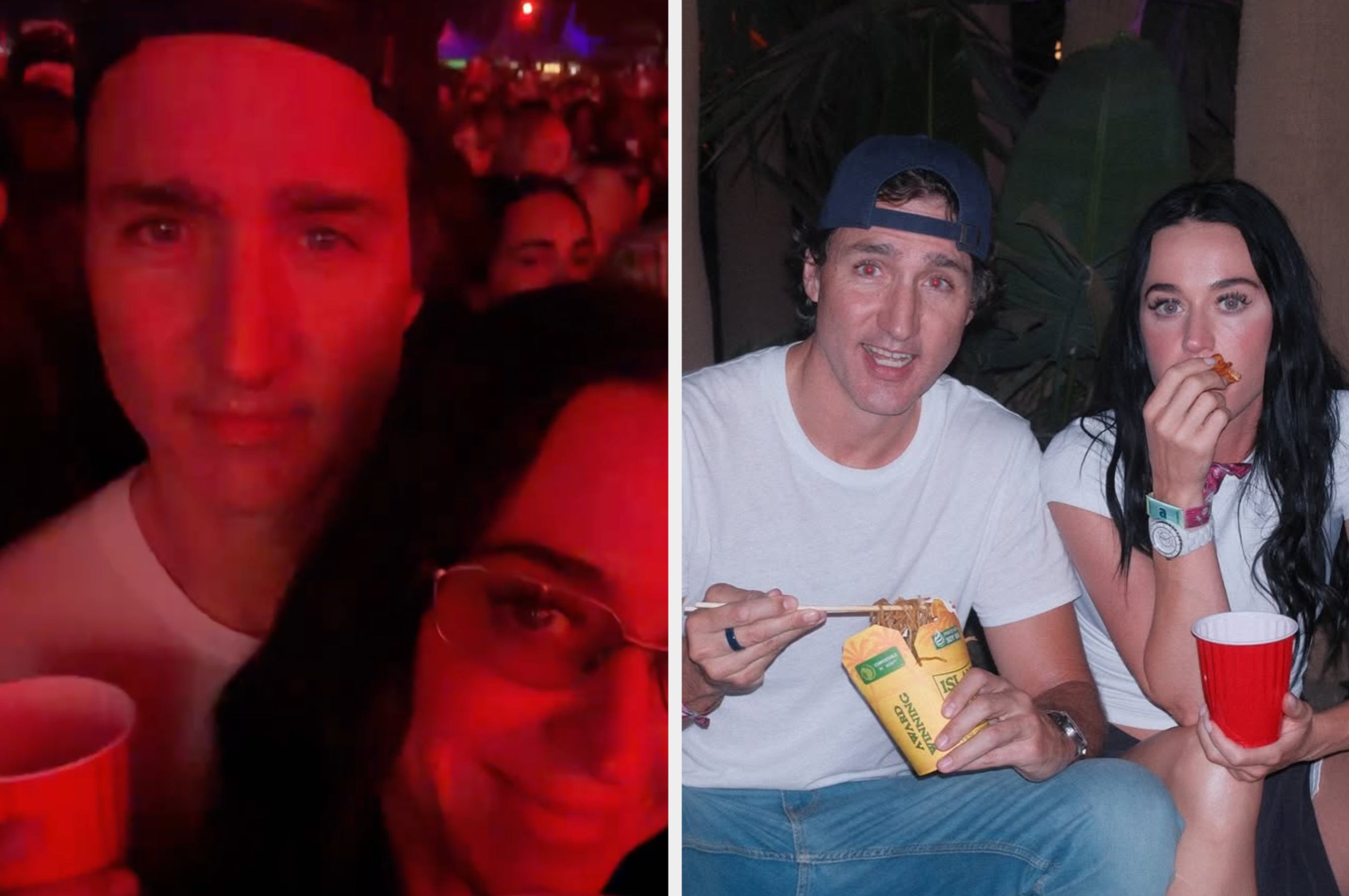 Katy Perry And Justin Trudeau Enjoyed Justin Bieber's Coachella Set Together
