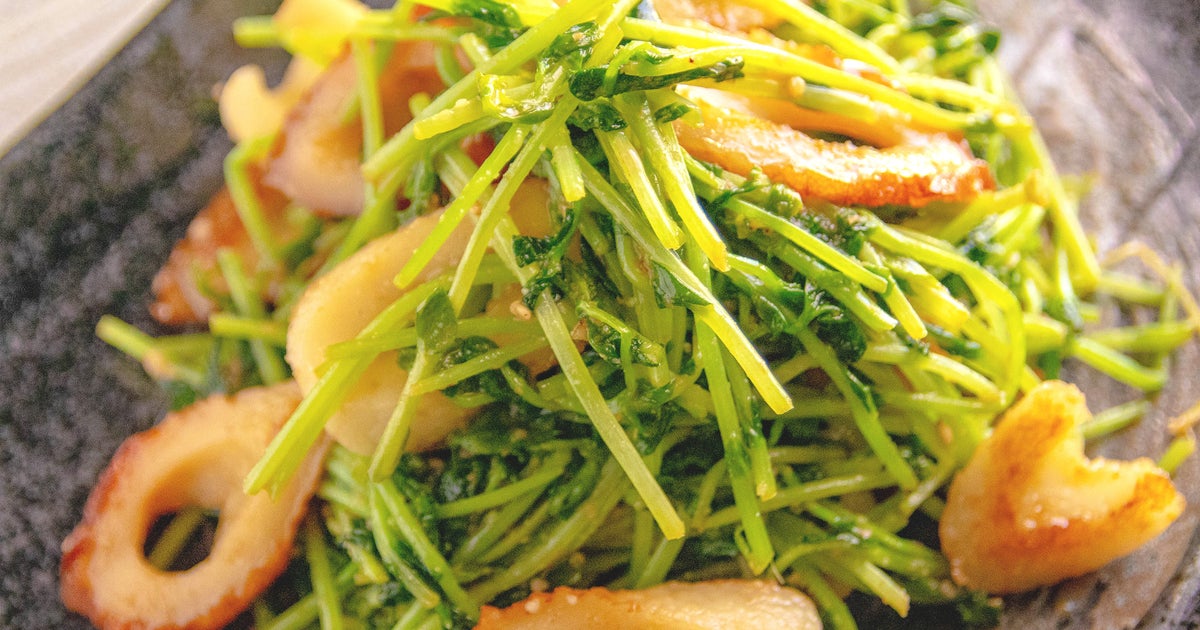 もう副菜に迷わない。豆苗とちくわで10分、1人約100円のくせになる副菜レシピ