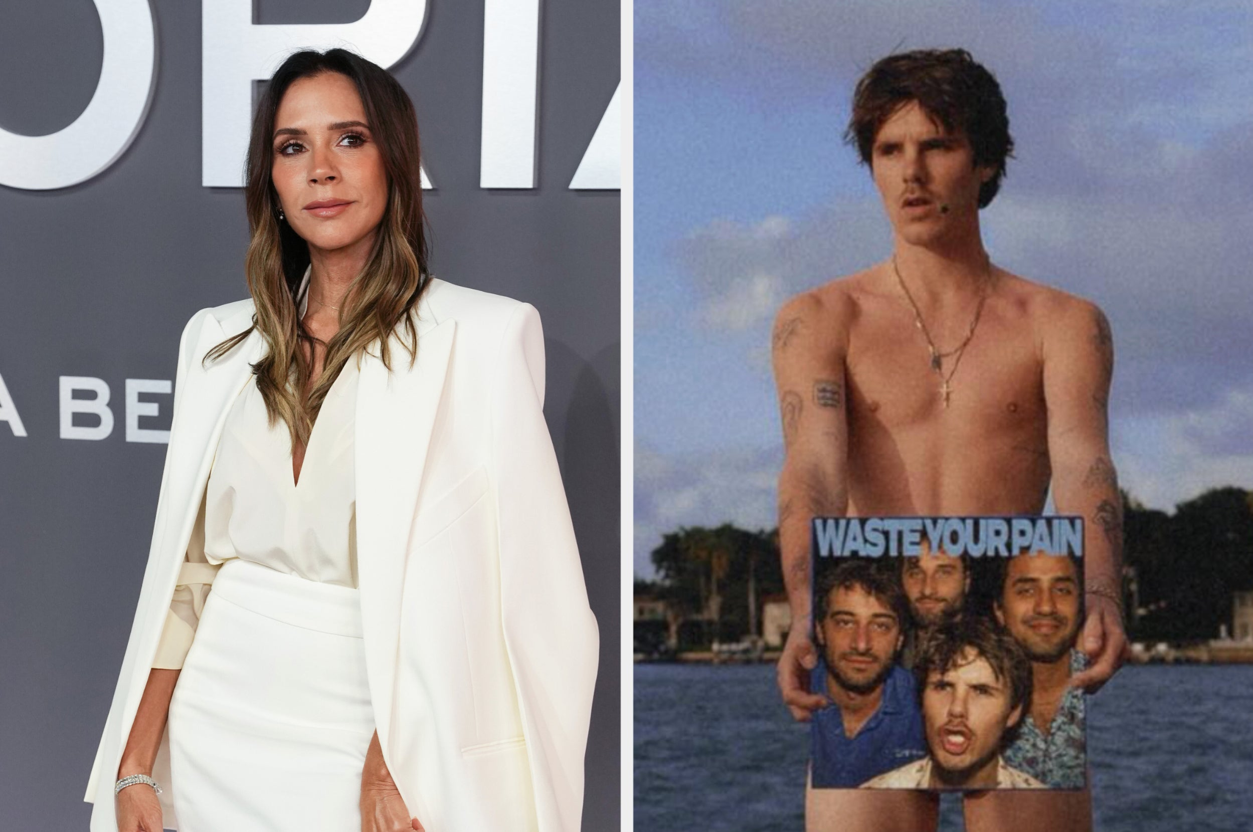 Victoria Beckham Cringes As Son Cruz Promotes New Single With Playful Nude Photo