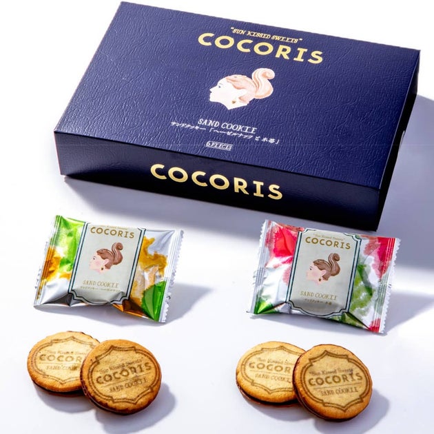 サンドクッキー ヘーゼルナッツと木苺 