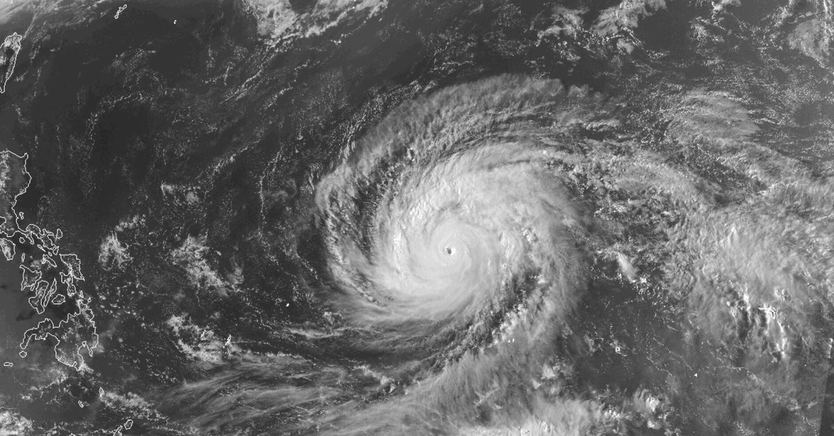 Super Typhoon Sinlaku Pounds Remote U.S. Islands In The Pacific Ocean With Ferocious Winds