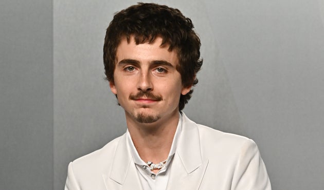 Timothée Chalamet arrives at the Vanity Fair Oscar Party on Sunday, March 15, 2026, at the Los Angeles County Museum of Art in Los Angeles. (Photo by Evan Agostini/Invision/AP)