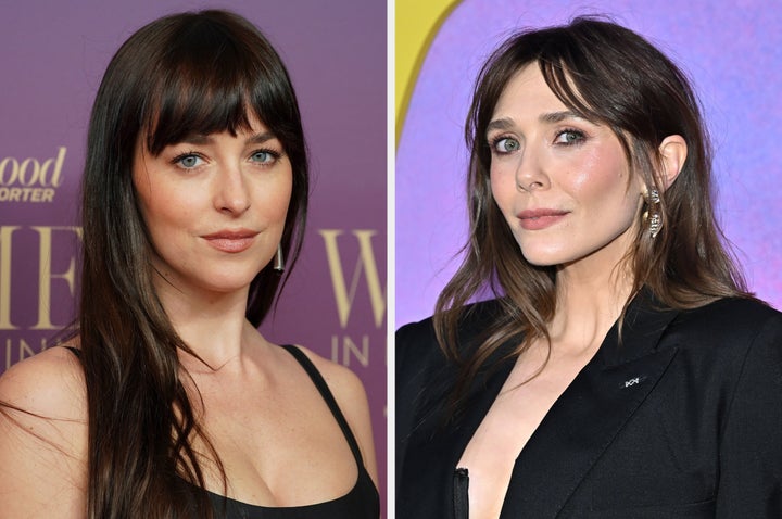 Dakota Johnson and Elizabeth Olsen