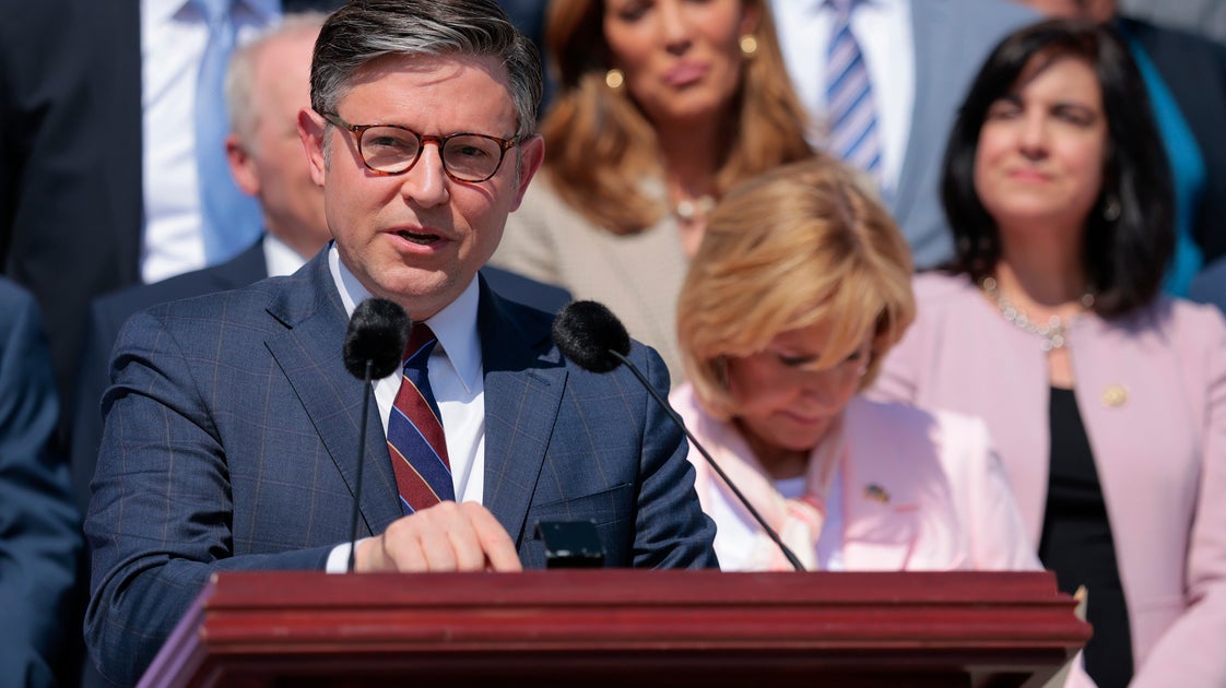 Mike Johnson sagt, der Papst habe es verdient