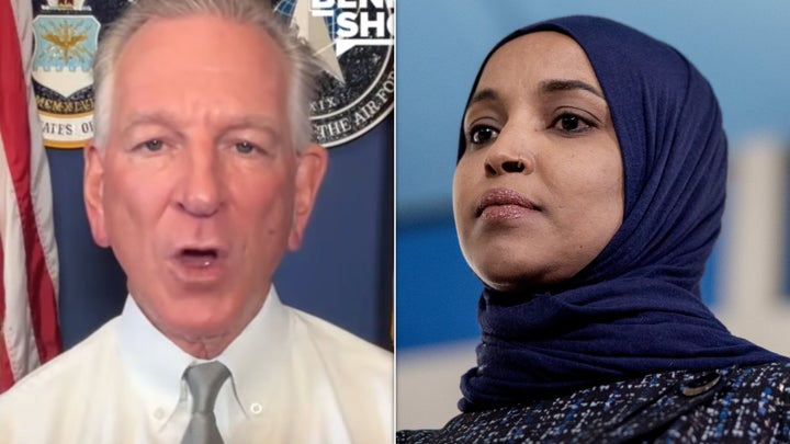 Sen. Tommy Tuberville (R-Ala.) and Rep. Ilhan Omar (D-Minn.).