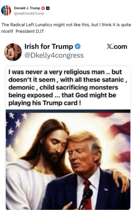 Donald Trump on Truth Social