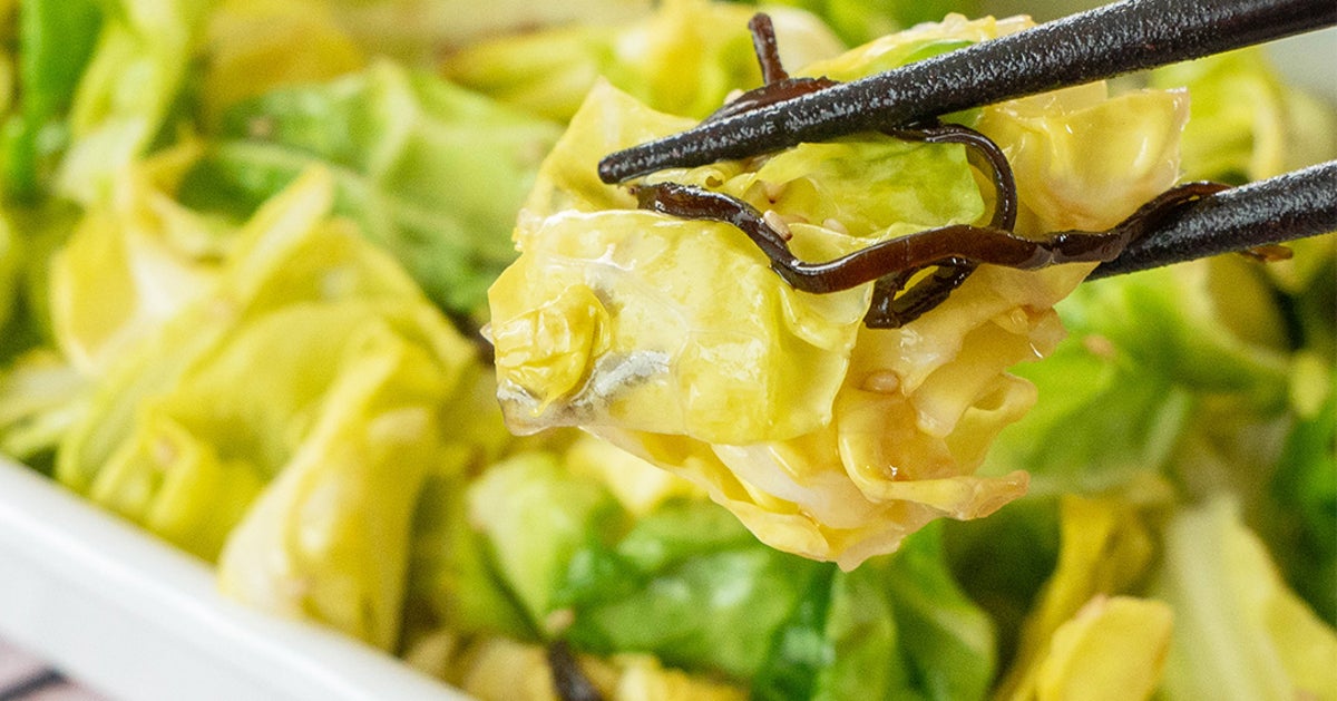 【春キャベツ、ずっとこればっかり】たくさん作ってもすぐになくなる！春キャベツの白だし塩昆布和えレシピ