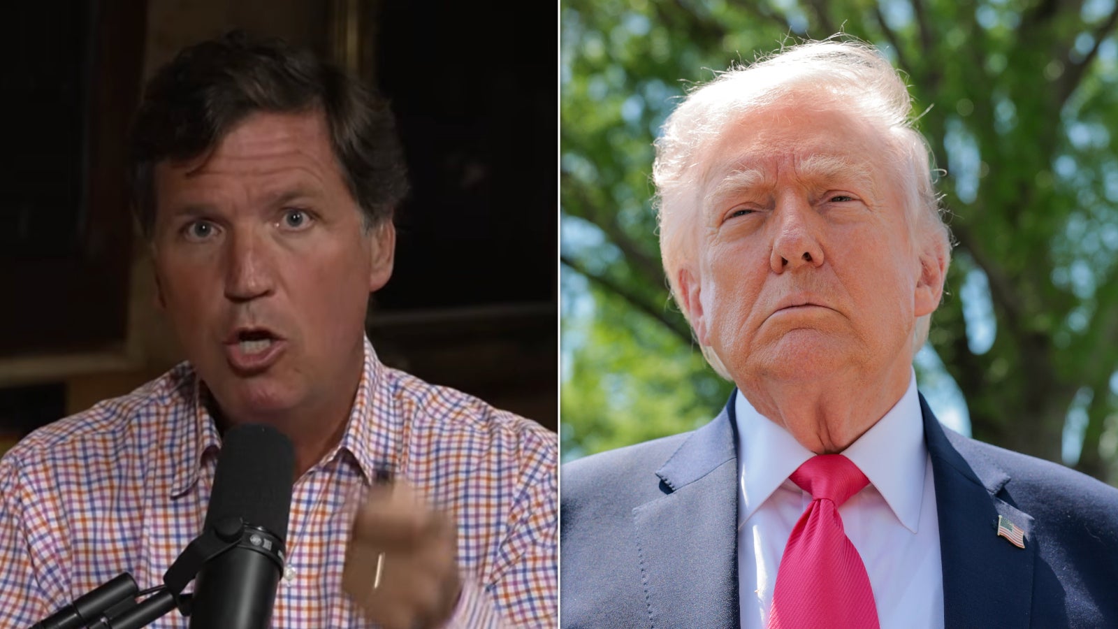 Tucker Carlson Torches Trump For Trying To Explain His Way Out Of Jesus AI Image