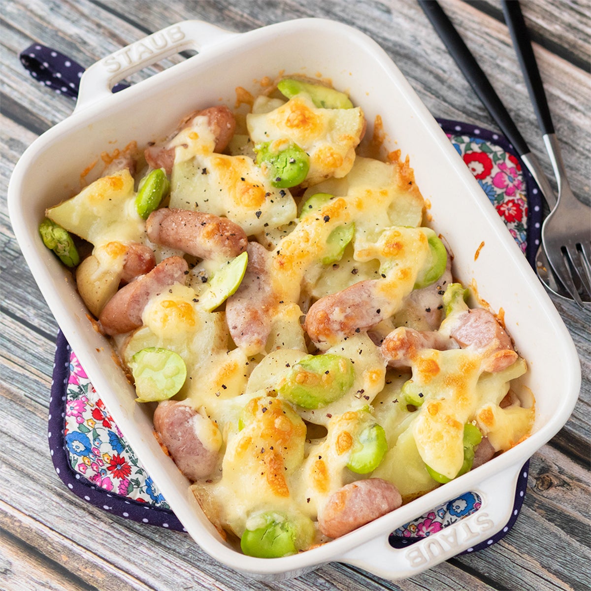 【まだ普通にゆでてるの？】そら豆と新じゃがをトースターへ入れたら、春のごちそうに化けた