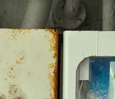 ゴミ箱のサビが“世界的名画”だった⇨まさかの発見に「連想できるの凄い」と6.5万「いいね」