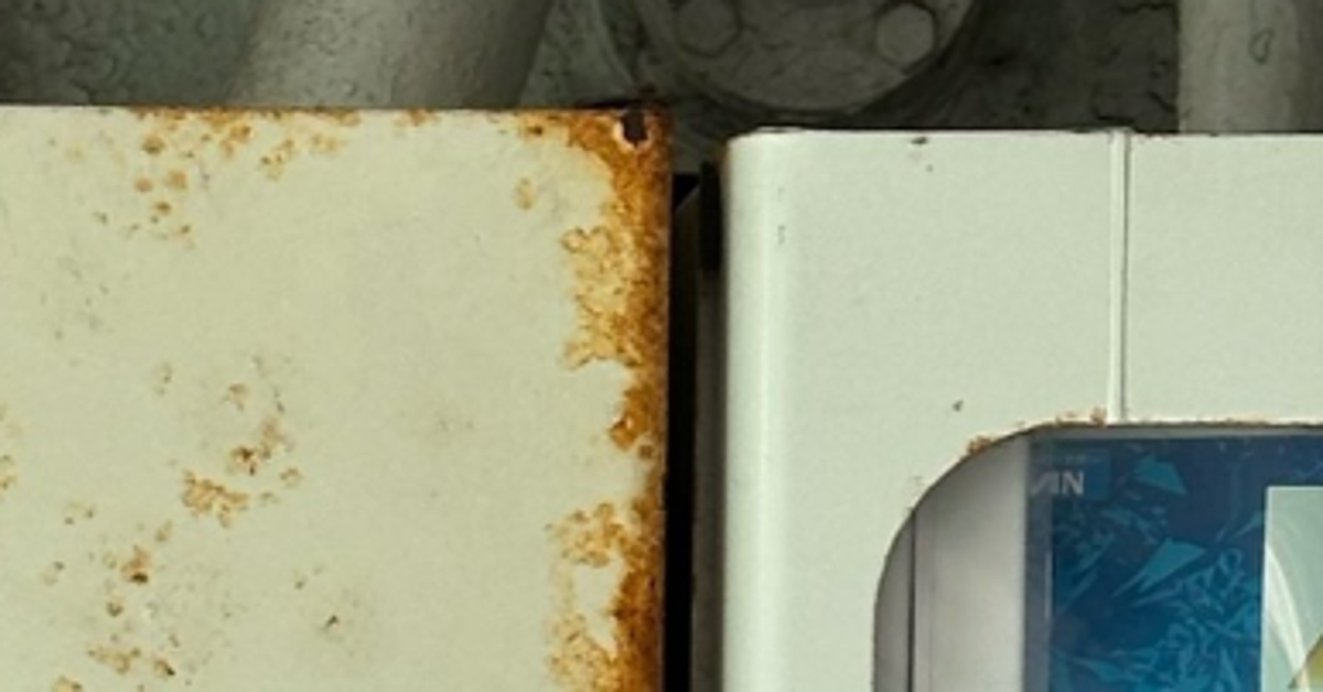 ゴミ箱のサビが“世界的名画”だった...⇨まさかの発見に「連想できるの凄い」と6.5万「いいね」