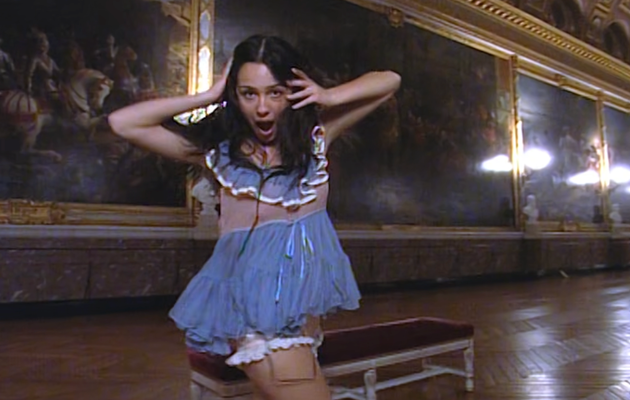 Olivia Rodrigo at the Palais de Versailles in her new Drop Dead music video