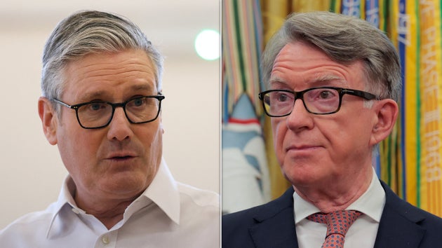 Keir Starmer and Peter Mandelson