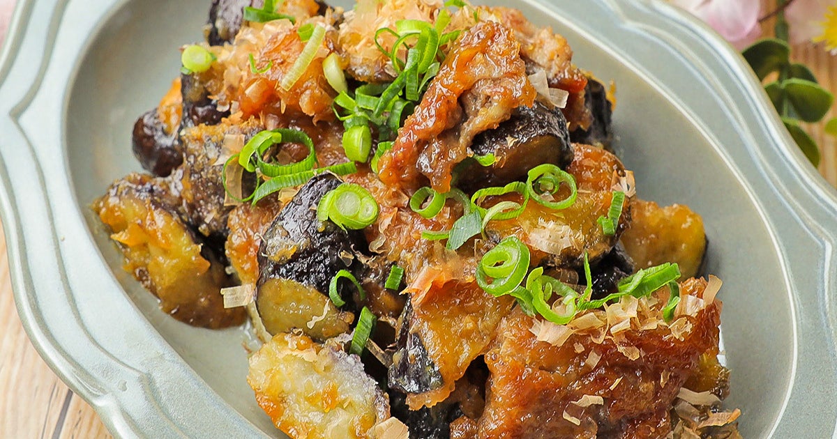 【なすは全部コレでいい】コスパもボリュームも文句なし！甘辛味でご飯がすすむ簡単おかずレシピ