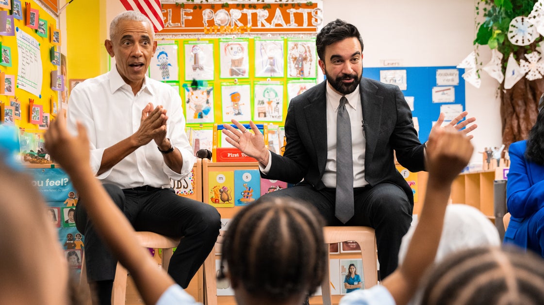 Obama Meets Mamdani In New York City Before Reading To Preschoolers
