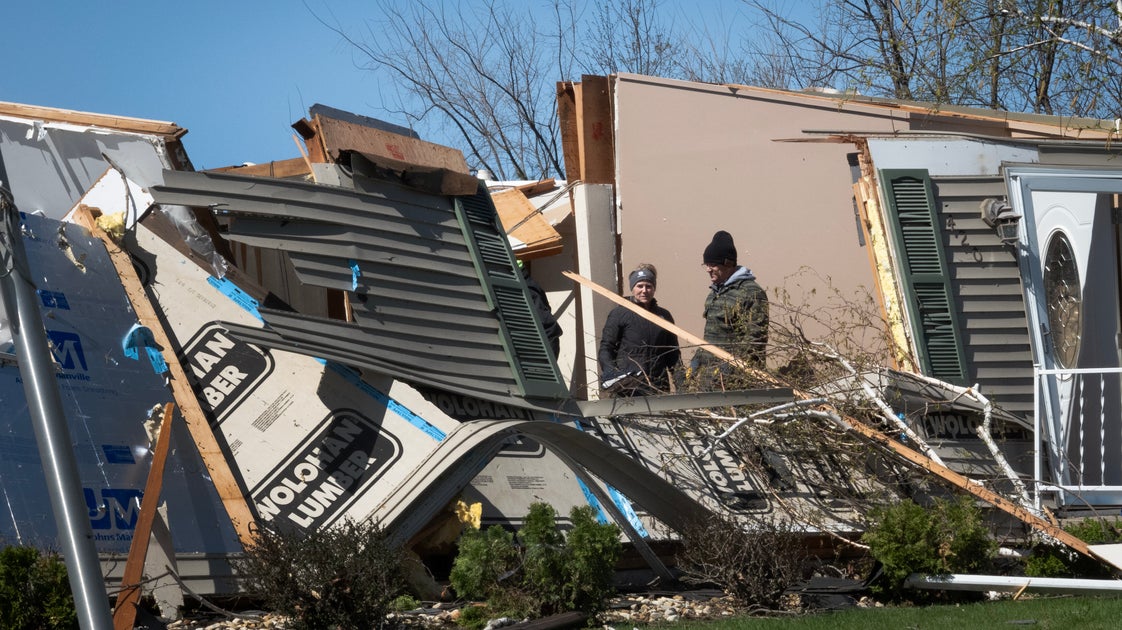 Powerful Winds And Reported Tornadoes Rip Through The Midwest