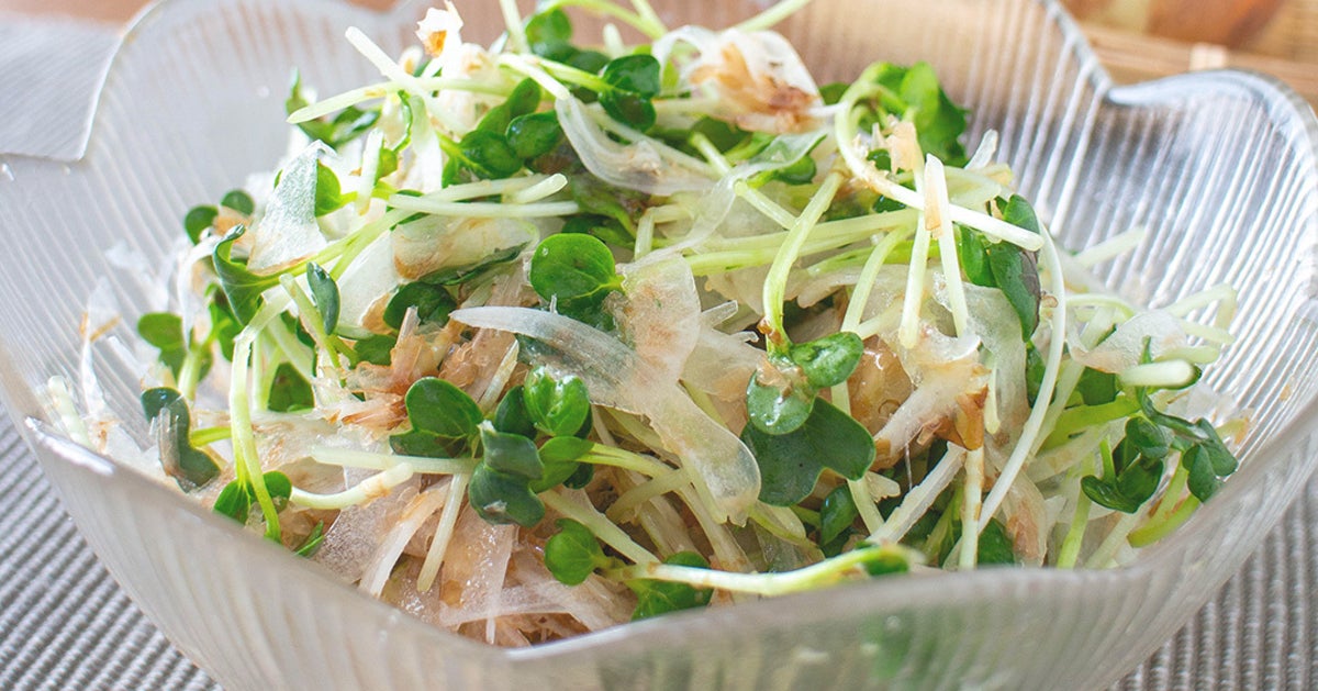 「新玉ねぎのおいしい食べ方」ならこれ！白だしスプーン1杯で決まるシンプルおかかサラダ