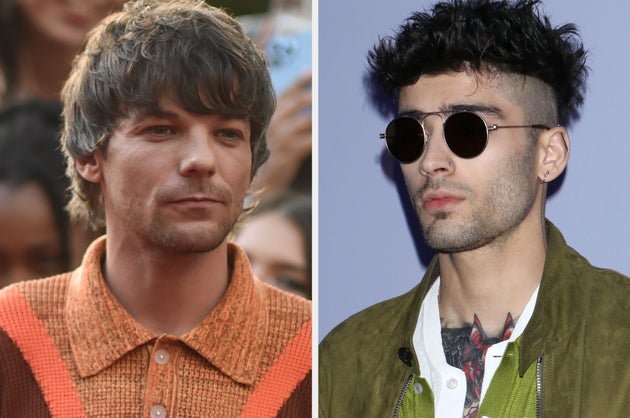 Louis Tomlinson and Zayn Malik