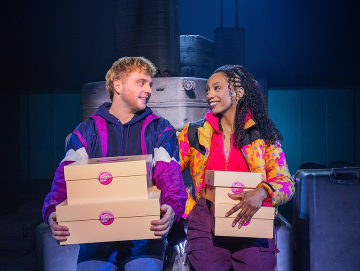 Sam Tutty and Christiani Pitts earned Tony nominations for their performances in Broadway's "Two Strangers (Carry a Cake Across New York)."