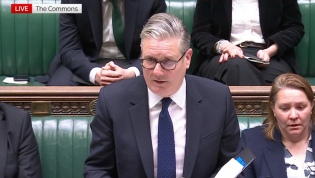Keir Starmer in the House of Commons