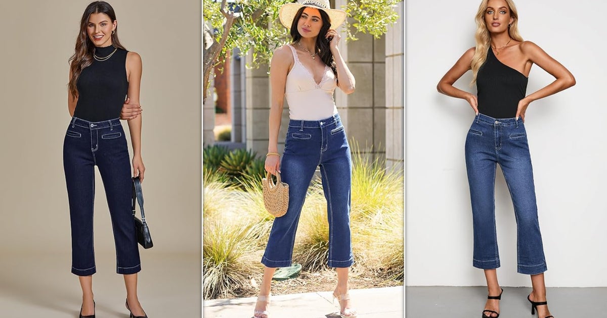 The Capri Jeans People Of All Sizes Swear By For ‘Magnificent Stretch’ Are 50% Off Right Now