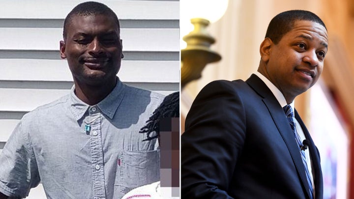 Shamar Elkins (left) shot his wife and killed his seven children. Justin Fairfax (right) shot and killed his wife before killing himself.