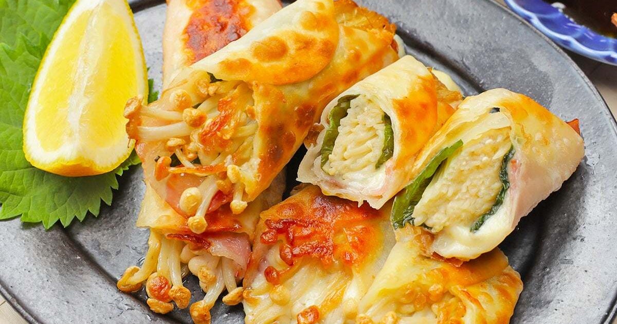 【えのきは巻いて焼くが正解】お弁当からおつまみまで！箸が止まらなくなる、えのきレシピ3選