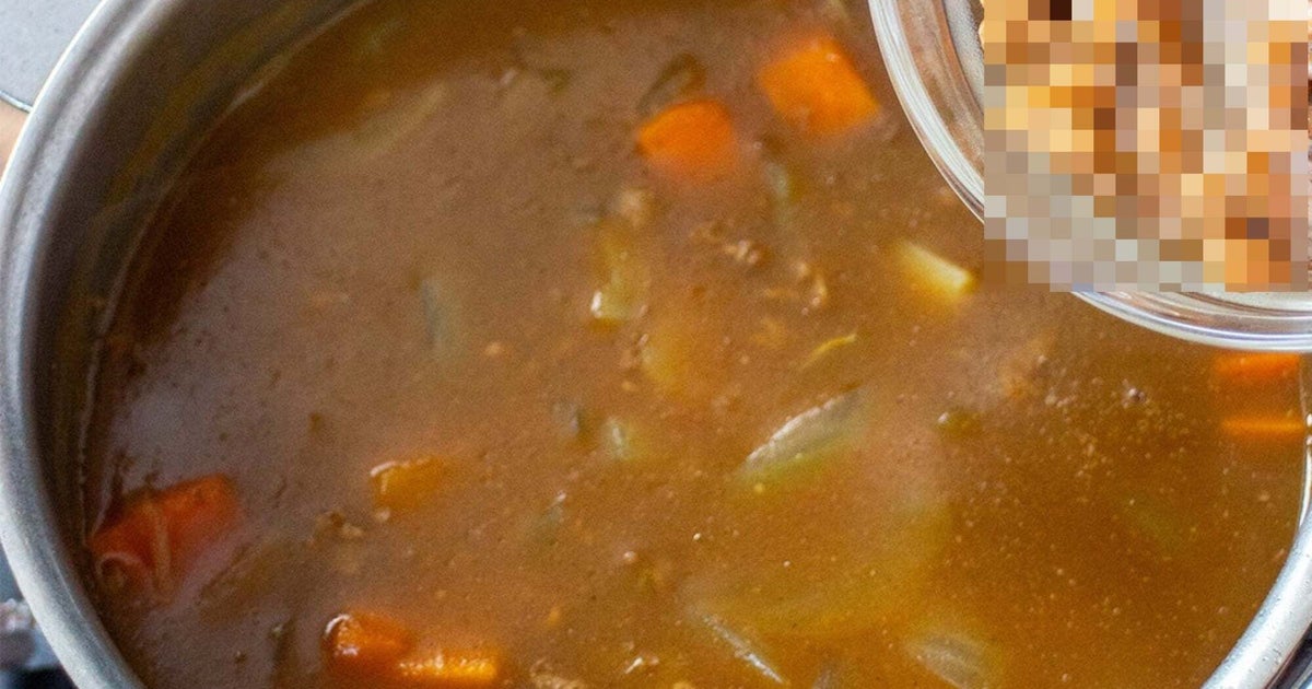 カレーに「朝の定番食材」を入れたら驚きのおいしさに！3日煮込んだような深みが一瞬で完成。奇跡のペアリングの正体は？