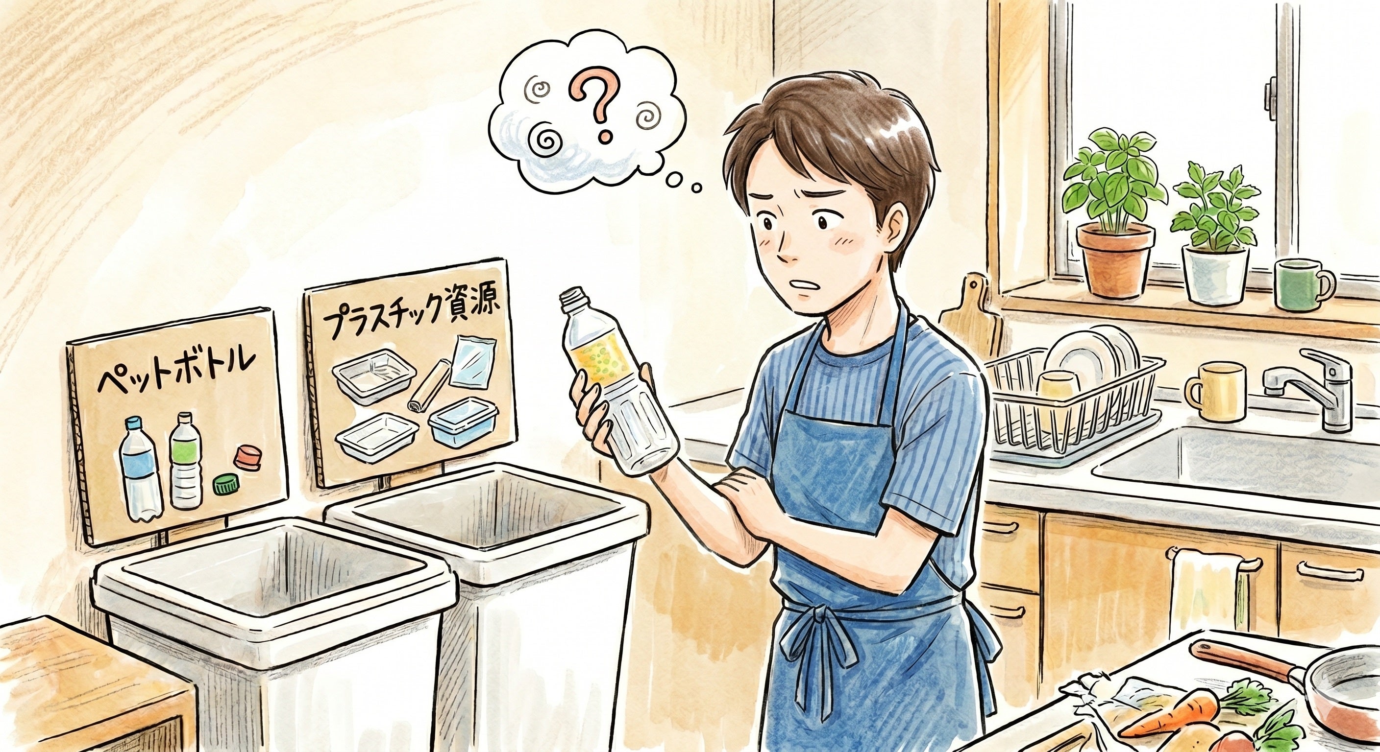 ドレッシング容器、捨てる時はペット？プラ？実は「〇〇」が入っていたかどうかで決まります