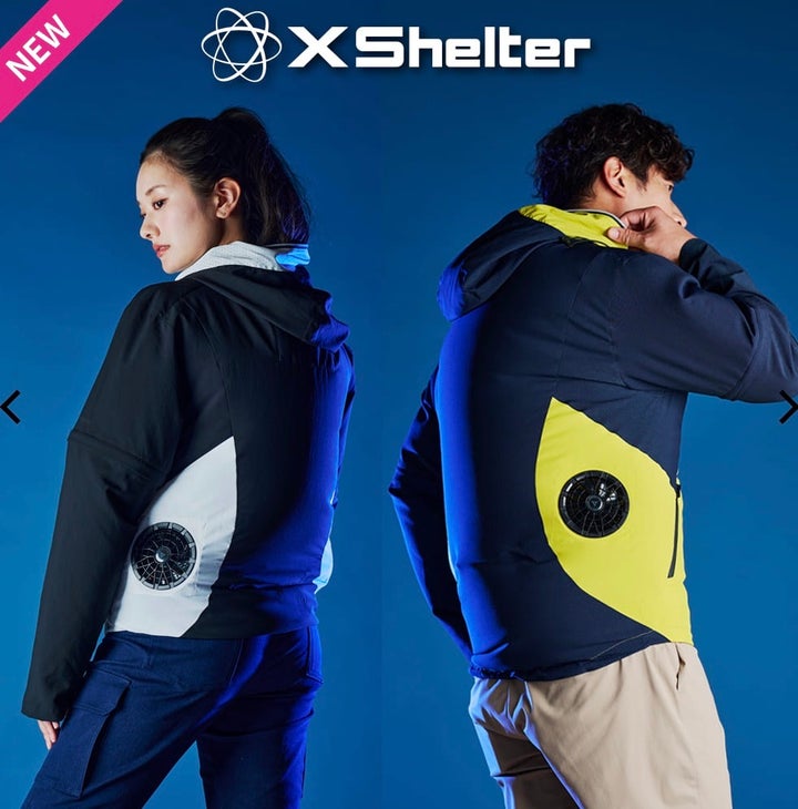 エックスシェルター暑熱αコンバーチブルファンジャケット 4900円(WORKMANOnline Store HPより)
