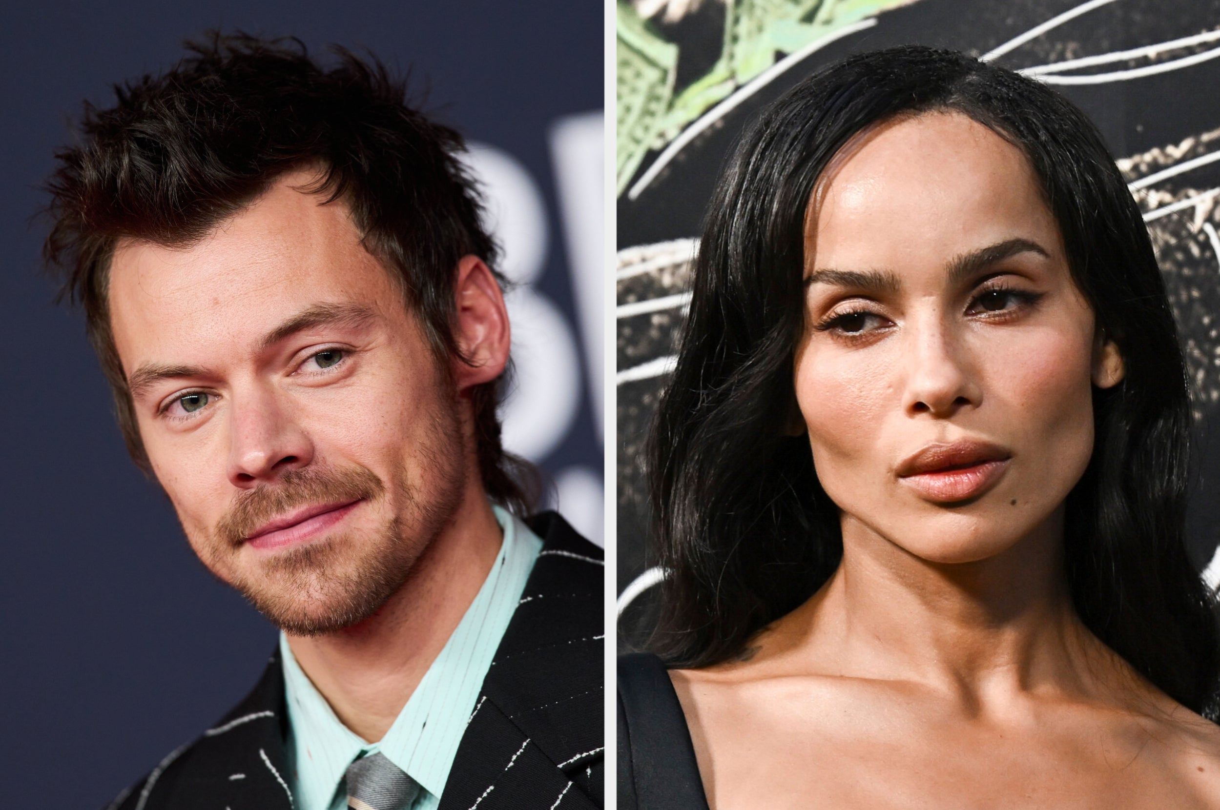 Harry Styles And Zoë Kravitz Photographed Kissing In London Amid Dating Rumours