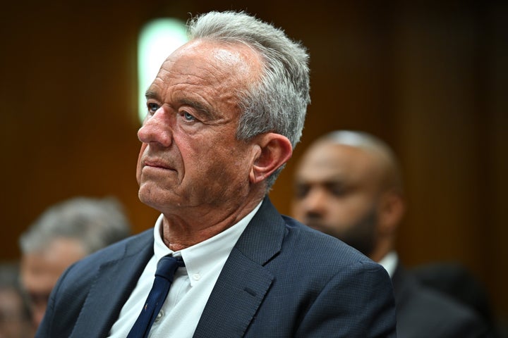 Health and Human Services Secretary Robert F. Kennedy Jr. testifies before lawmakers in Washington, D.C., April 21, 2026. At a House hearing, Kennedy blamed the several measles outbreaks across the country on immigrants who arrive from countries that have not eliminated the disease, dodging responsibility as a vocal source of vaccine misinformation.