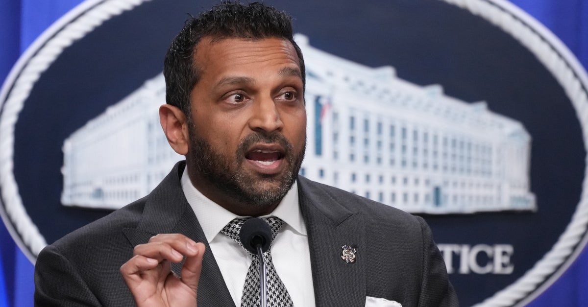 Kash Patel Seems To Blatantly Contradict His Own Atlantic Lawsuit Claim